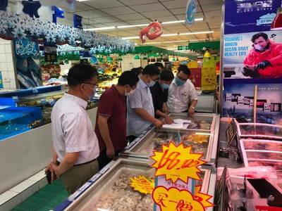 高新區開展生鮮進口水產品專項檢查，保障食品銷售安全